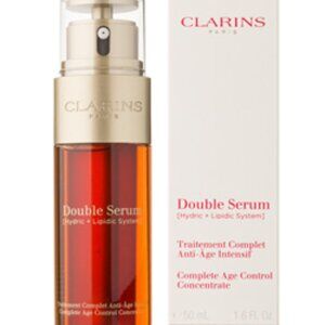 Clarins Double Serum Complete Age Control Concentrate 50ml 1.6 Oz - New In Box